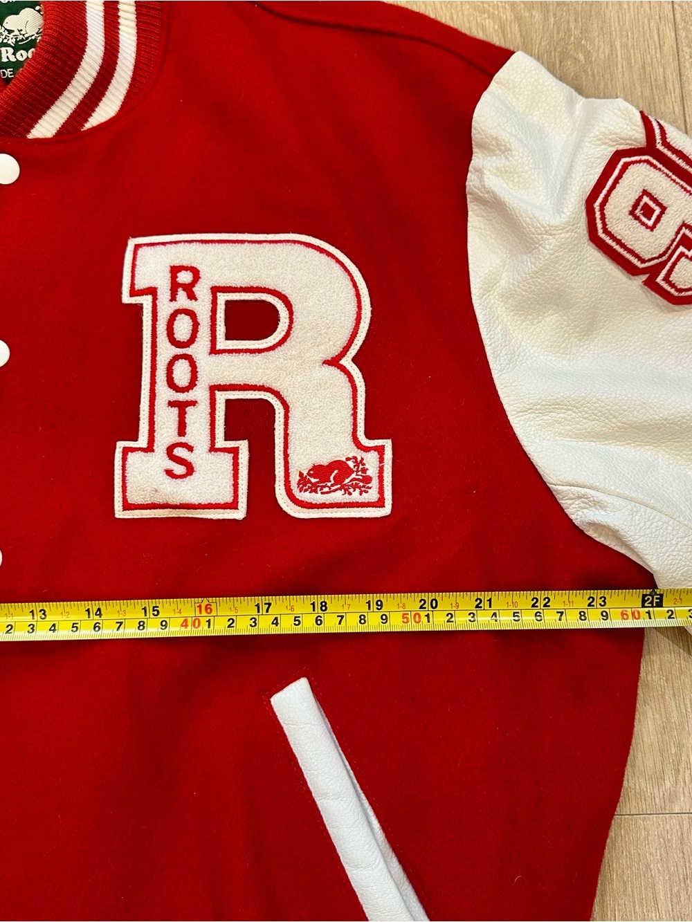 Vintage Roots Varsity Jacket Bomber 1999 Canada Letterman Patches Heritage XL - Picture 12 of 16